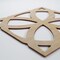 Ekena Millwork Large Daventry Decorative Fretwork Wood Wall Panels, Birch, 23 3/8"W x 23 3/8"H x 3/8"T WALW24X24X0375DVNBI - alternate 2